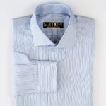 Vertical Blue Shirt
