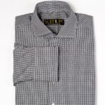 Trendy Black/White Gingham Shirt