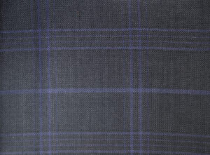 Charcoal Black with purple pattern