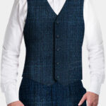 SUIT WAISTCOAT Runway Blue