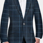 SUIT JACKET Sleek 3 shaded Blue