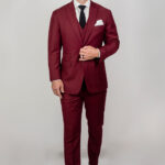Burgundy Suit