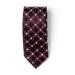 Two Toned Burgundy Tie - Burgundy, Solid