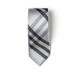 Patterned Silver Tie - Patterned, Silver