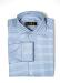Boxed White Shirt - White, Check Pattern